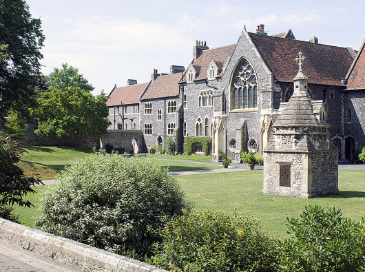 St Giles Canterbury английский